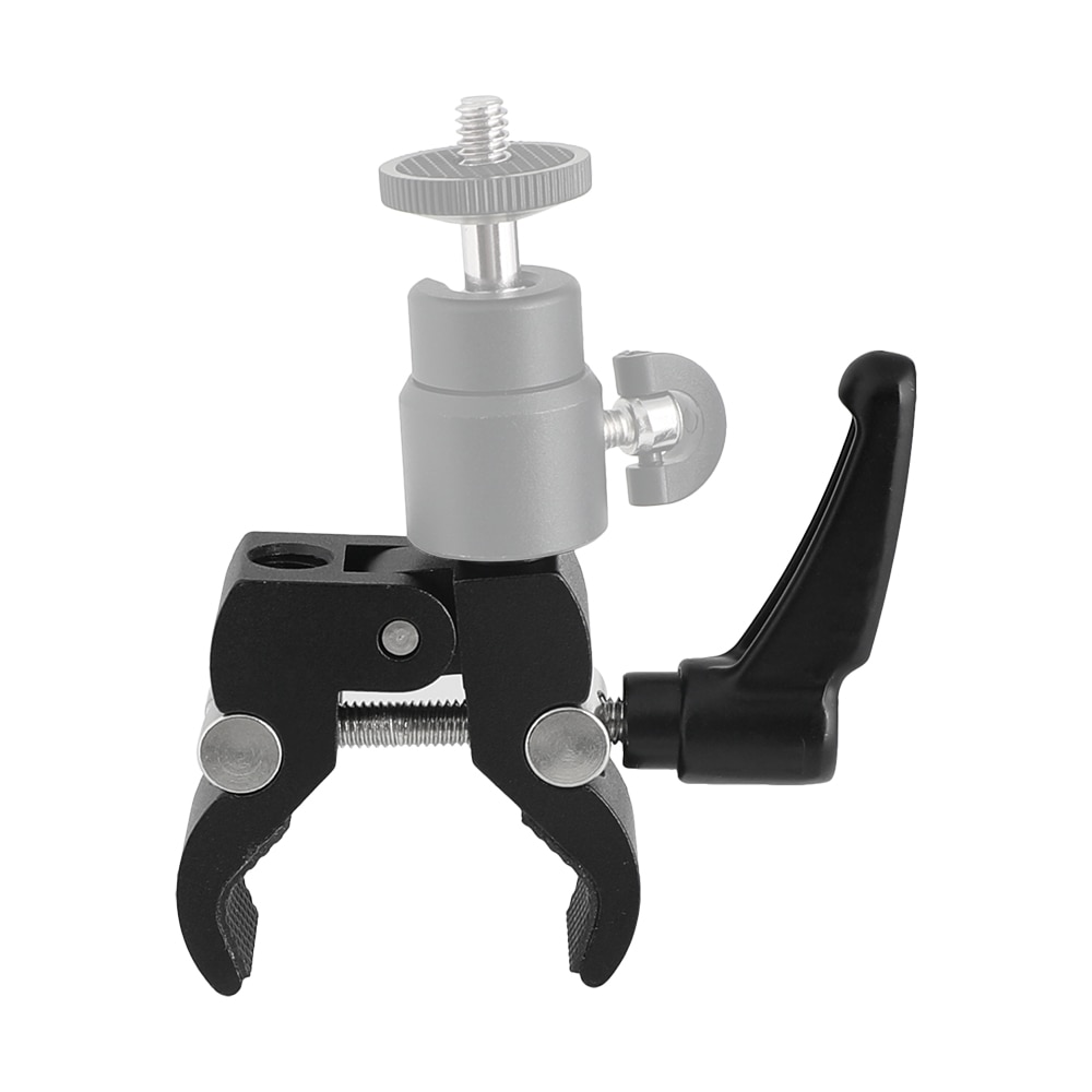 HDRIG Metal Super Clamp Magic Arm Clamp Crab Pliers Clip For DSLR Camera Monitor LED Light Photo Studio Fotografia Accessories