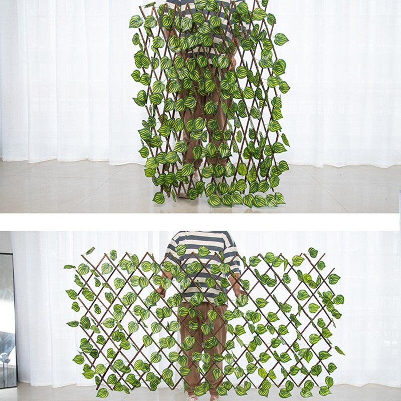 40 cm Artificial Plant Fence Eco-Friendly Indoor Garden Greenery Wall UV Protected Privacy Screen Outdoor Garden Fence Backyard