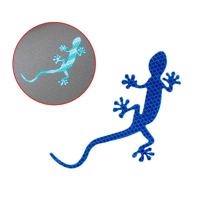 Reflecterende Sticker Veiligheidswaarschuwing Auto Auto Exterieur Accessoires Nacht Rijden Waarschuwing Gekko Strip Licht Reflector: MEERDER