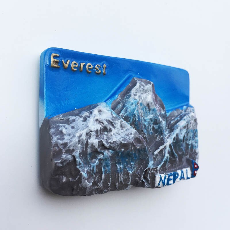 Nepal Koelkast Magents Toeristische Souvenir Lumbini Durbar Everest Koelkast Magnetische Stickers Herdenkingsmunt Magneet Woondecoratie