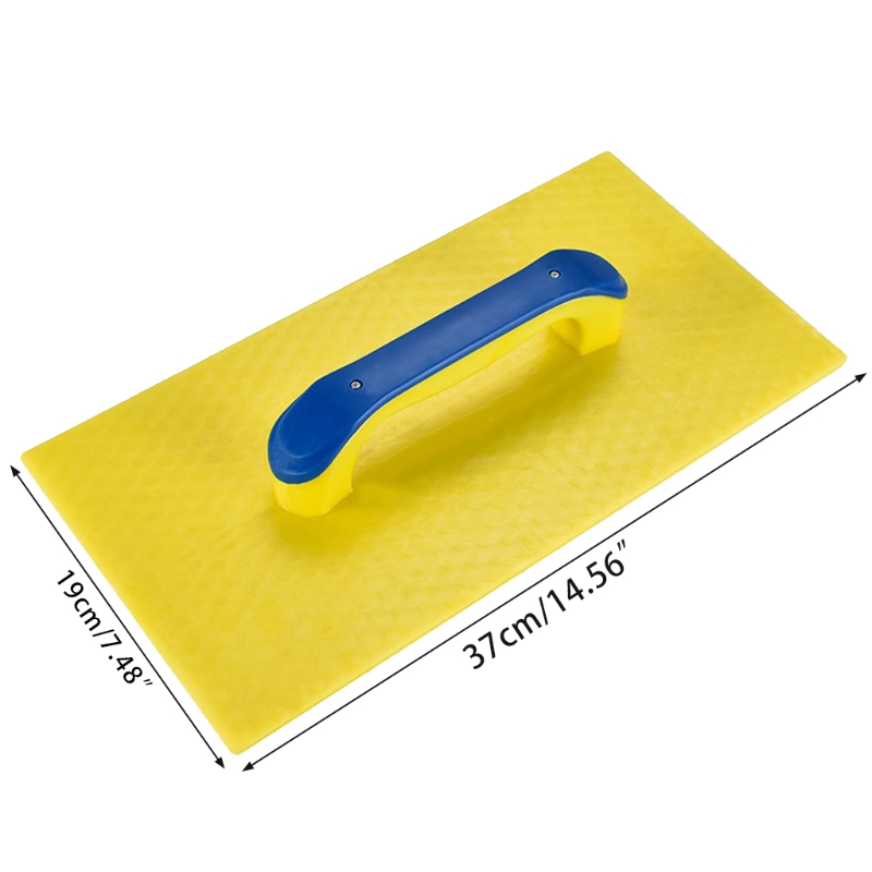 Tempered Plastic Handle Top Coat Float Plastering Trowel Concrete Spatula Tool