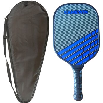 CAMEWIN Pickleball Paddel Tennis Schläger Fiberglas Schlagen Schläger Waben schlagen Mit Schläger Tragen Tasche Einzigen Gruppe draussen Sport: Blau