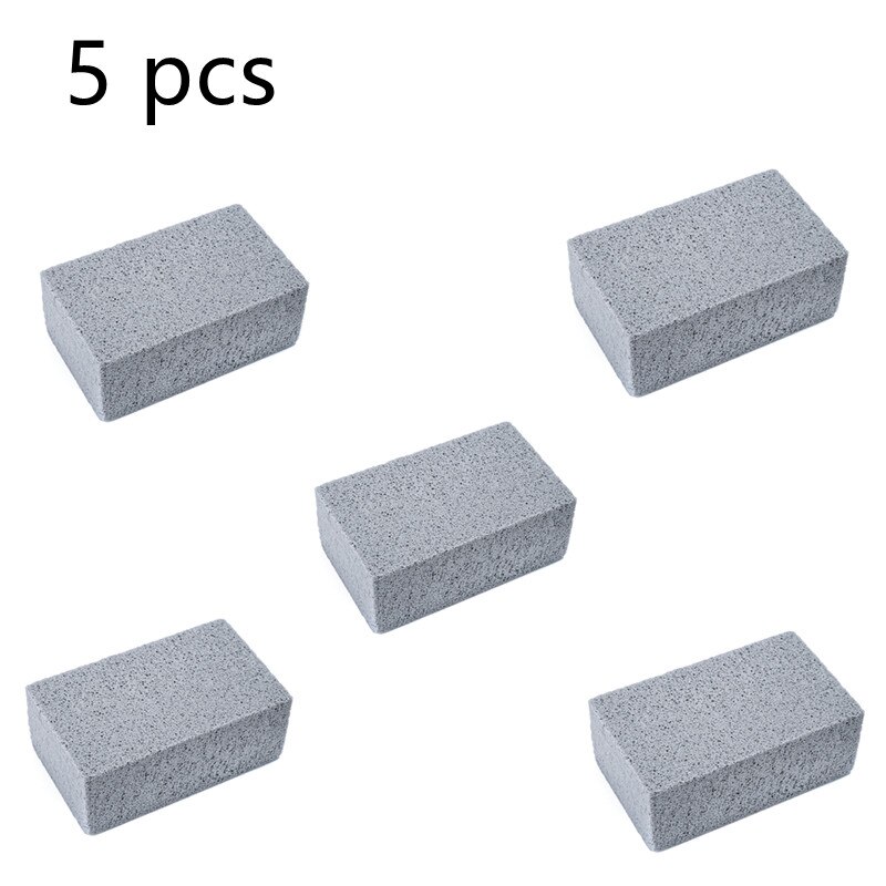 3/5 Pcs BBQ Cleaning Brick Cleaning Stone Stains Grease Powerful Clean Tools BBQ Tools Kitchen Gadgets: 5pcs