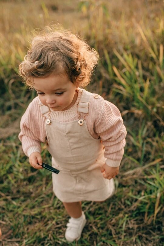 0-3Y enfant en bas âge bébé filles Vintage robe velours côtelé salopette automne solide couleur poches bouton bretelles bavoir enfants robe tenue