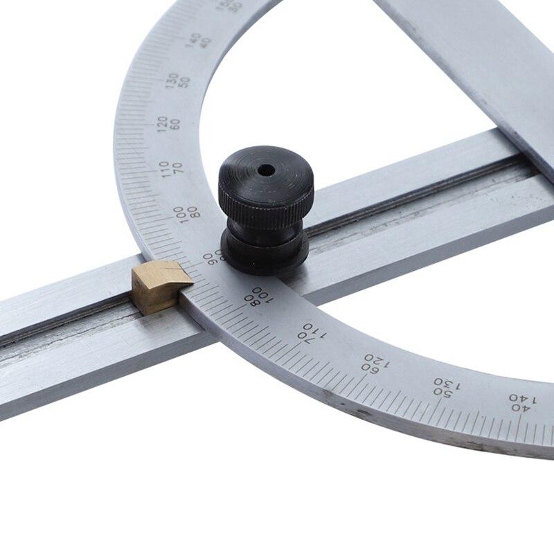 Carbon Steel Adjustable Protractor Angle Finde Sliding Ruler Tool Gauge Measuring Tool