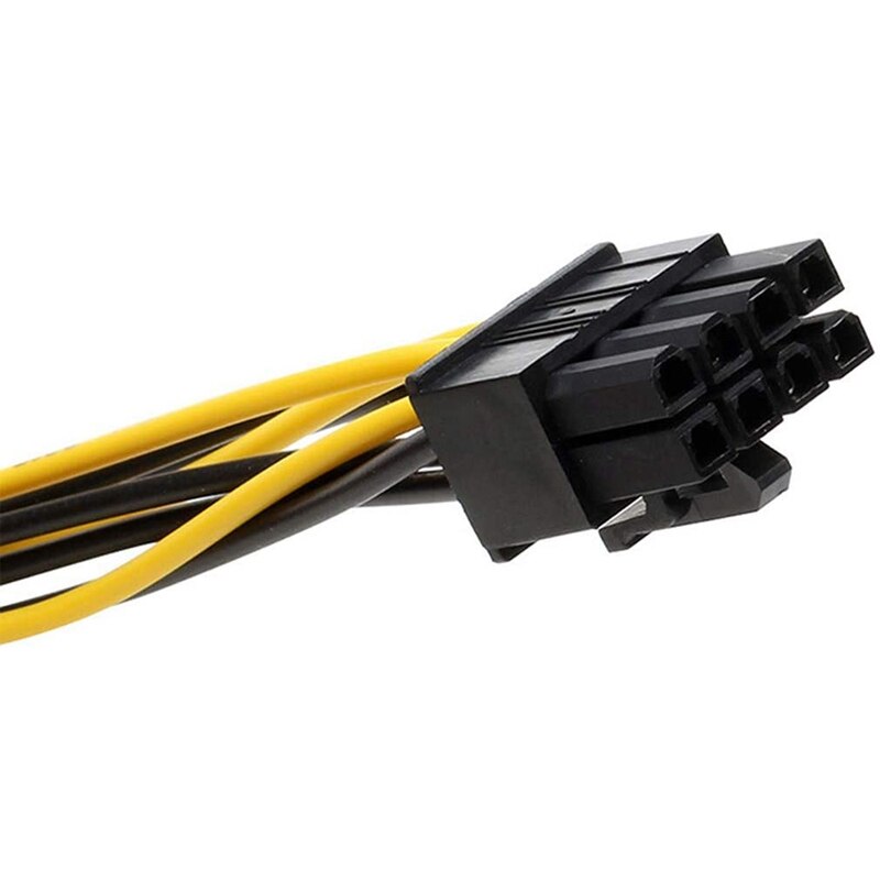 10PCS 2 Molex 4 Pin zu 8-Pin PCI Express Video Karte Pci-E ATX Netzteil Konverter Kabel-Molex zu Pcie 8 Pin Adapter Kabel