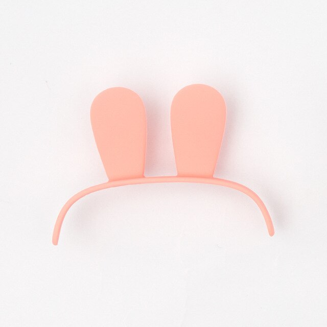 Kids Alarm Clock Digital, Cute NightLight Children's Alarm Clock with Countdown/Snooze/Timer Light/4 Alarms/Voice Control: Rabbit ears