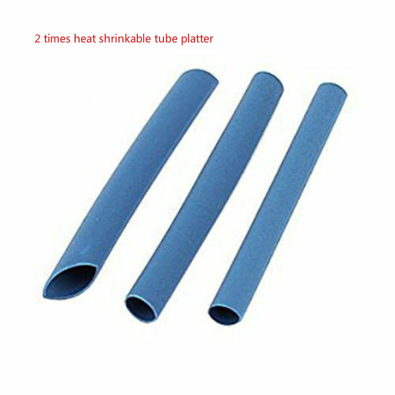 Kit surtido de tubos de manguito termorretráctil, envoltura de Cable eléctrico de conexión eléctrica, impermeable, retráctil, 2:1, 600 Uds.