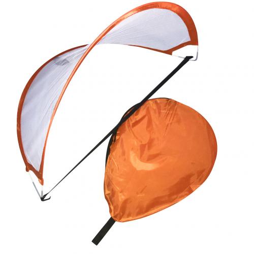 Red de portería plegable para niño, juguete interactivo para entrenamiento al aire libre, para fútbol, chico s: Aurantium