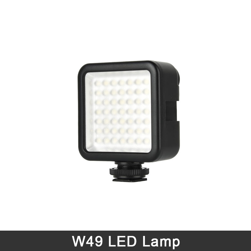 ZWN Gimbal LED Lampe Mikrofon Stativ Stents Aktion Kamera platte Telefon Objektiv Verlängerung stange Tasche Zubehör paket: LED