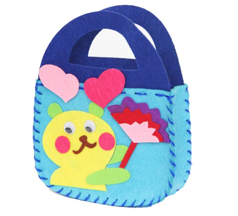 DIY Hand Tasche Spielzeug Für Kinder Dindergarten manuelle Klasse DIY Spielzeug Kinder Kunst Cartoon Hand Tasche Pädagogisches Spielzeug kinder DIY