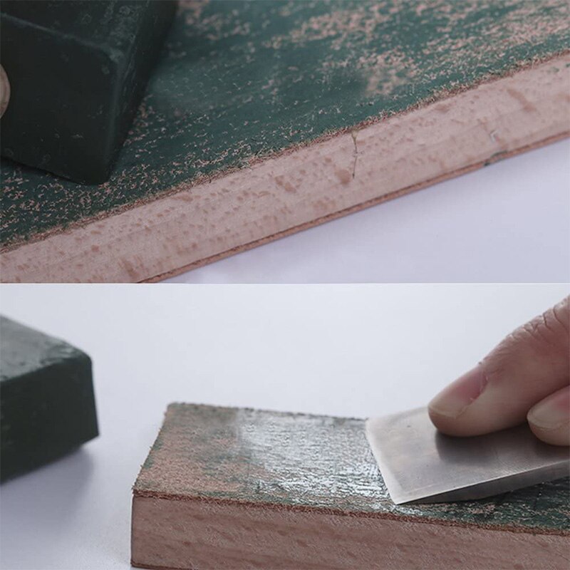 Skórzany zestaw narzędzi obcinanie skórzana deska pasek do ostrzenia brzytwy 3 paczki skórzane ostrzenie polerowanie związek brus ostrzałka robić noży