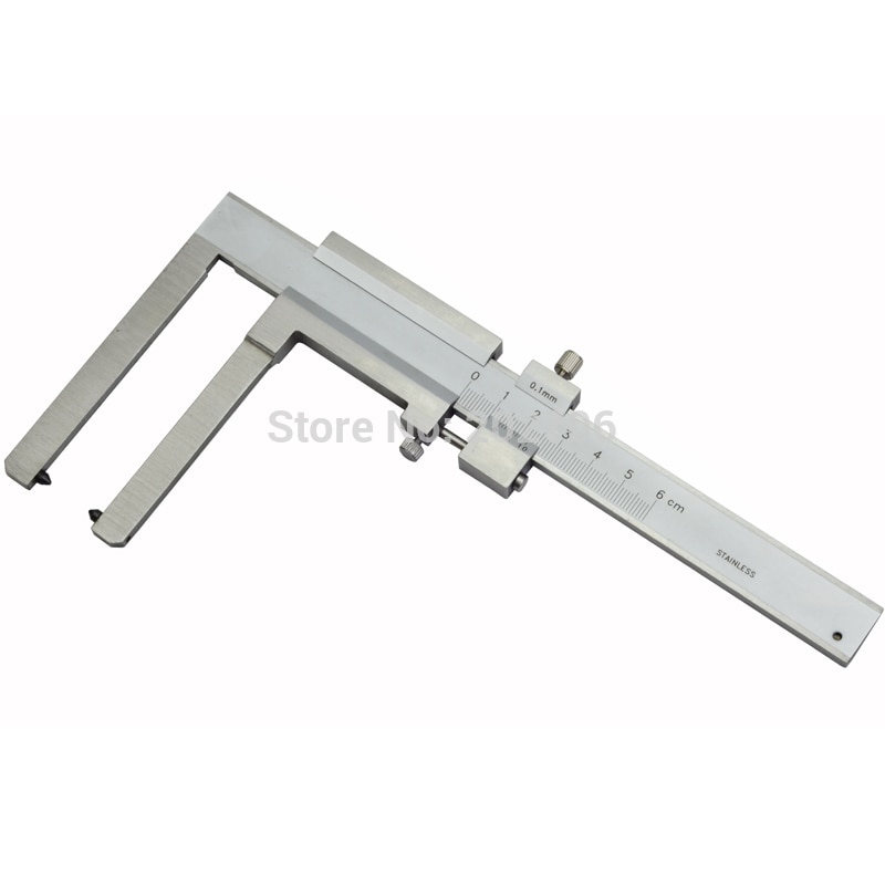 Pied à coulisse de frein en acier inoxydable pour disques de frein disques outils de mesure frein à disque épaisseur jauge griffe longueur 50mm/80mm