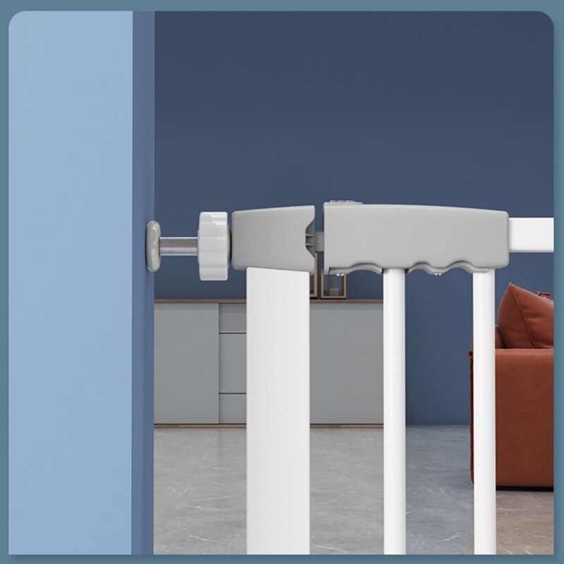 Child Safety Gate Baby Stairs Entrance Guardrail Punch-free Child Protection Fence Pet Dog Isolation Gate Two-way Door Fence