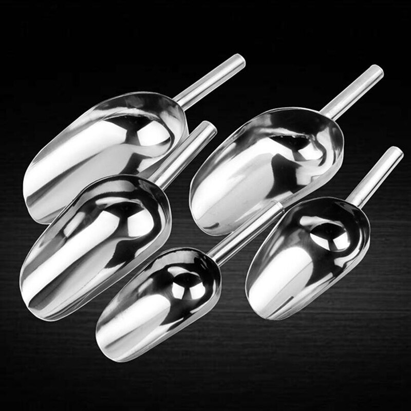 Acier inoxydable bonbon glace grattoir Buffet barre alimentaire mesure pelle pelle de