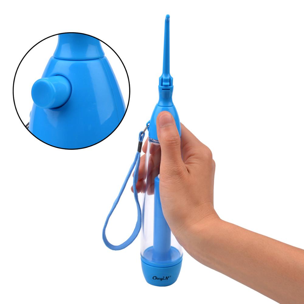 Ckeyin Handleiding Water Tanden Bleken Mond Wassen Jets Verwijderen Puin Verminderen Bacteriën Tand Cleaner Mondhygiëne Frisse Adem Doos