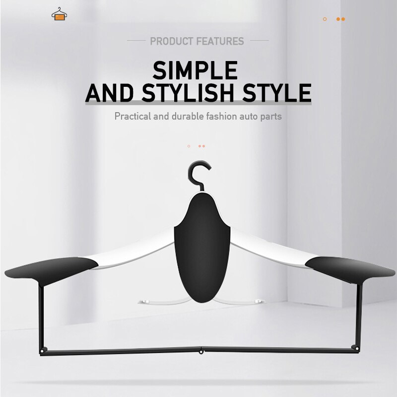 Porta traje retráctil para coche, gancho colgador de ropa para asiento trasero de coche, Mini organizador, montajes para el hogar, accesorios de Interior aplicables