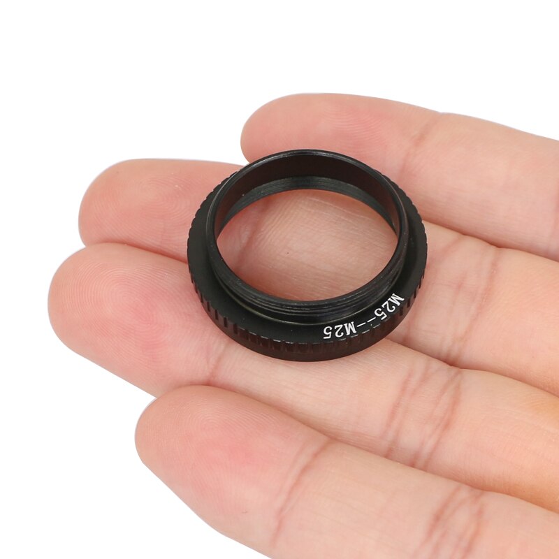 Adaptateur de lentille d&#39;objectif de Microscope 6.5mm, filetage de montage de l&#39;anneau M25 à M25