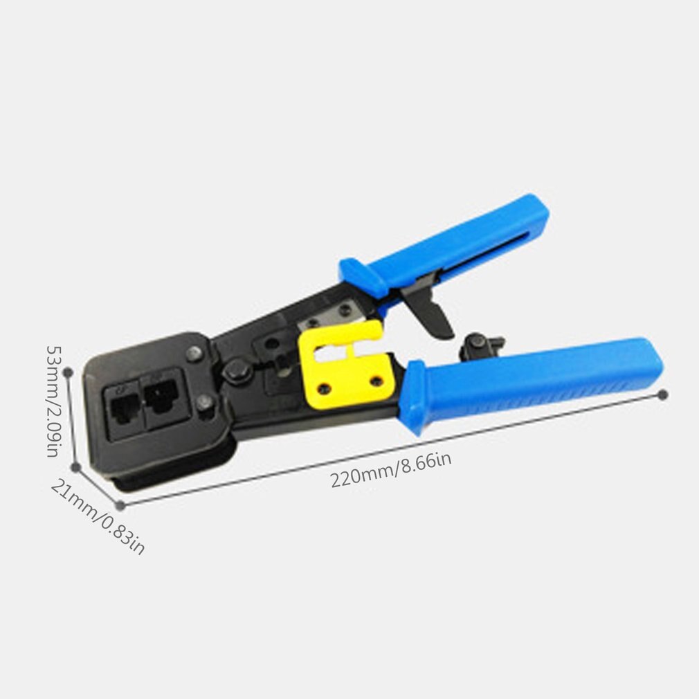 Through Hole Crimping Pliers Multifunction EZ Through Hole Cable Clamp Accessories tool