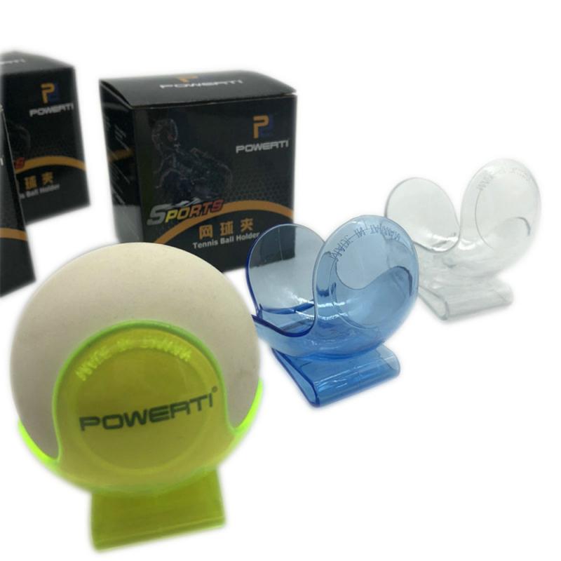 Tennis Ball Clip Sitting Tennis Ball Holder Waist Clip Transparent Holds Training Equipment Tennis Ball Accessorie