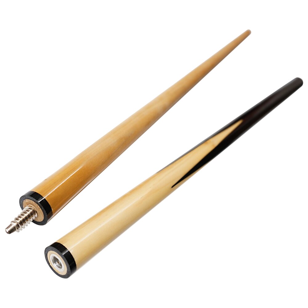 Camping 2-Piece Wooden Pool Cue Stick 48In Junior Kid Billiard Shaft Entertainment Snooker Billiard Tool Pool Cue Stick