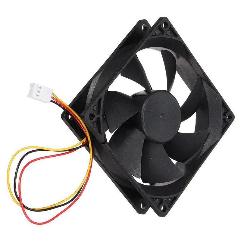 3 Pin 90mm 25mm Cooler Fan Heatsink Cooling Radiator For Computer PC CPU 12V