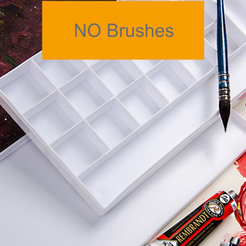 25 Grid Palette for Artist Oil Painting Leakproof Paint Palette Tray Box Storage Box Stationery Art Supplies Drawing Tool