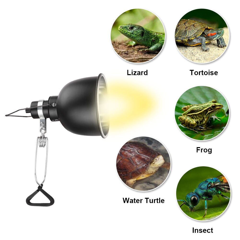 75/50/25W Reptile Heat Lamp Tortoise Heat Lamp Basking Lamp Heater for Reptiles Lizard Tortoise Aquarium Bulb Included