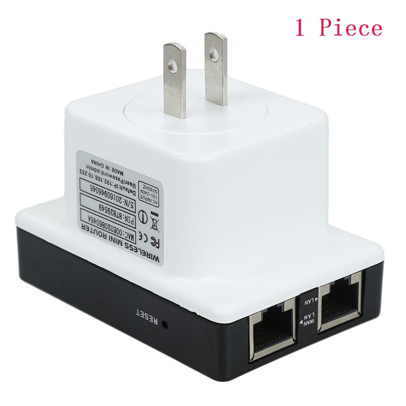 300Mbps Snelheid Draadloze Repeater Netwerk Wifi Signaal Range Extender Router Booster Draadloze Wifi Repeater Mini Router Automatisering: 1piece US Plug