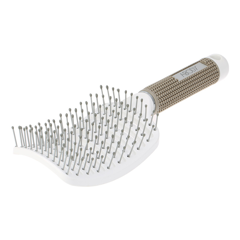 Abody Goedkope Haar Borstel Varkenshaar Nylon Haarborstel Kammen Vrouwen Krullend Hoofdhuid Massage Kam Voor Salon Kappers Styling Tools: Massage Hairbrush 06