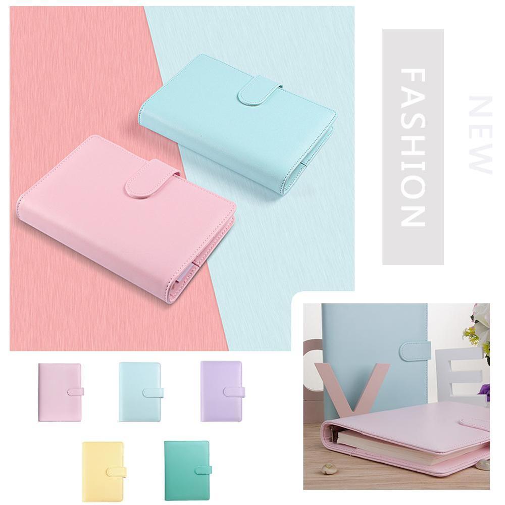 A5 A6 Classic Loose Leaf Ring Binder Notebook Planner D Binder Ring Notebook Leaf Notebook Diary Planner Loose Cover Cl T7L2