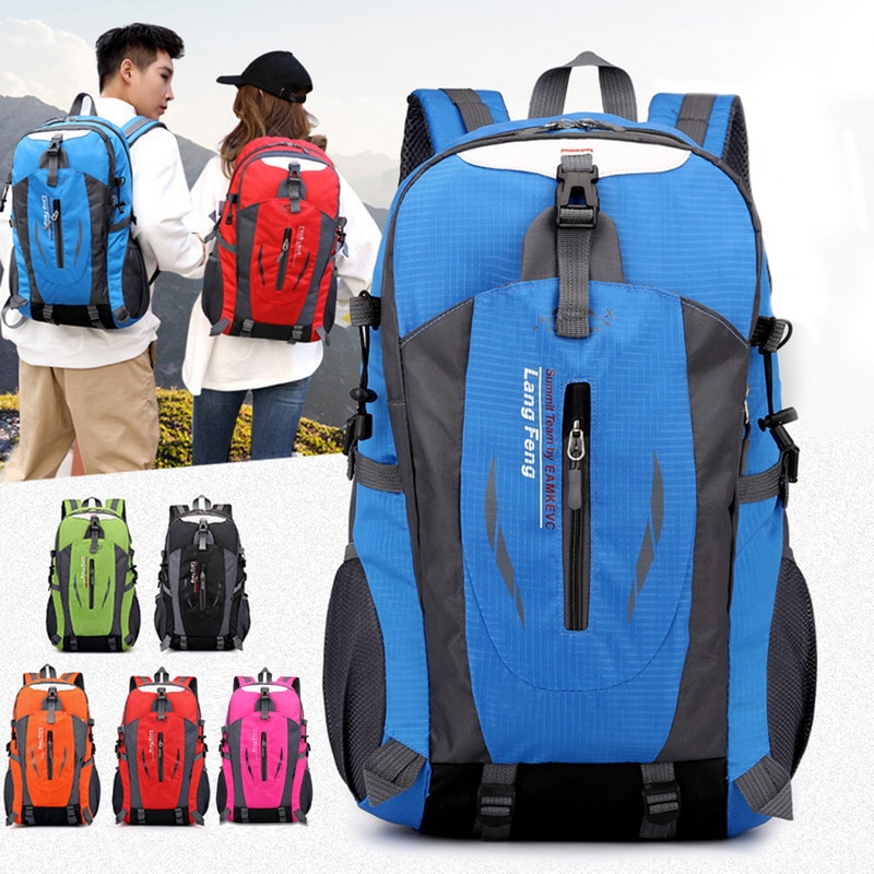 Litthing Unisex Reizen Rugzakken Outdoor Mochila Masculina Toevallige Waterdichte Vrouwen Mannelijke Zakken Mannen Terug