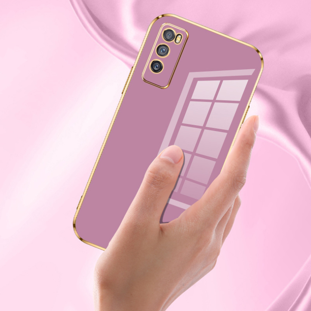 For vivo V20 SE Case Vivo Y70 phone Case V20SE Luxury Plating Straight Edge TPU Soft Cover V2022 V2023 Camera Shockproof Coque