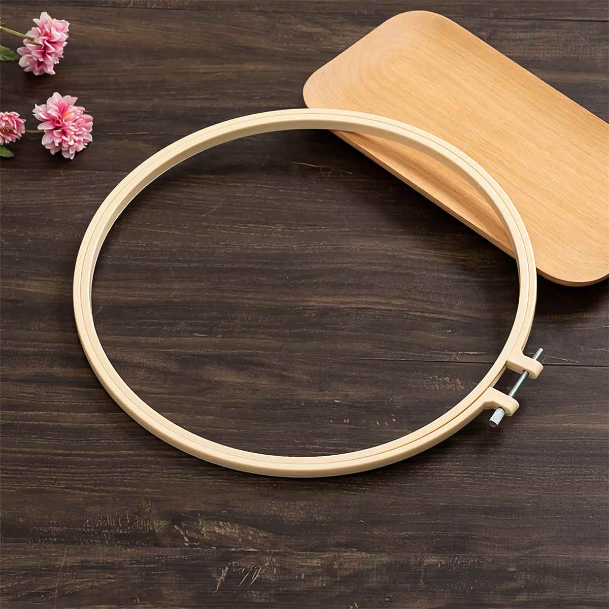 10cm 16cm 20cm 24cm Embroidery Hoops 1 Pcs Sewing Hand Show Wood Rings Embroidery Cross Stitch Tambour Frame Embroidery Shed: 24cm