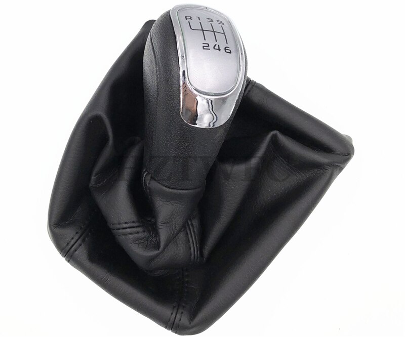 6 Speed Manual Car Pookknop Gaiter Boot Cover Voor Skoda Octavia Ii 09-12 Superb ii 08-12 Yeti 09-12