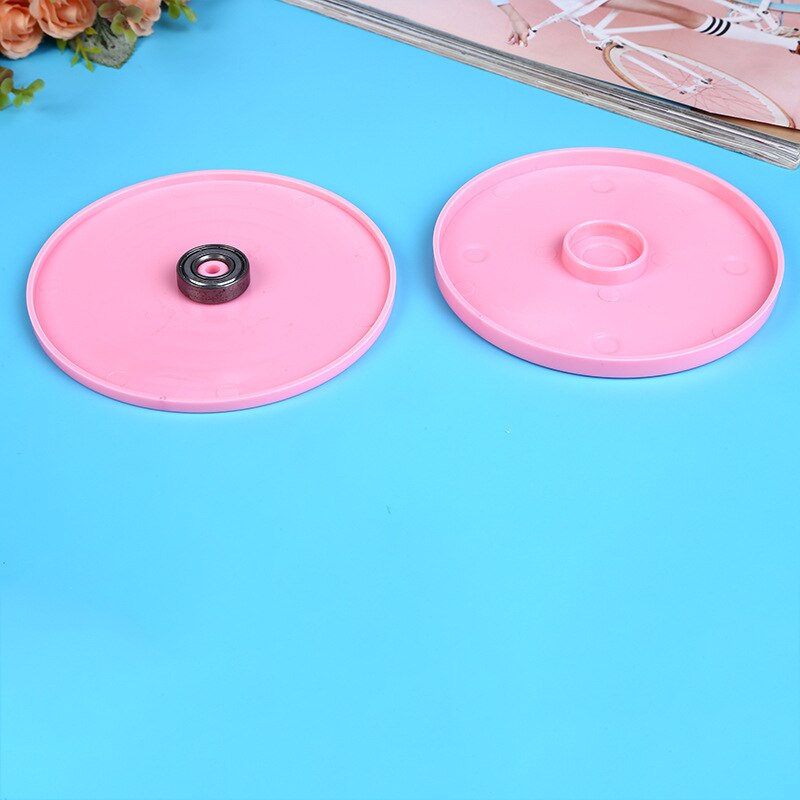 Mini 360 Rotating Turntable Cake Decorating Carousel Bracket Cake Rotating Plate Baking Tools Home Use Kitchen Accessories