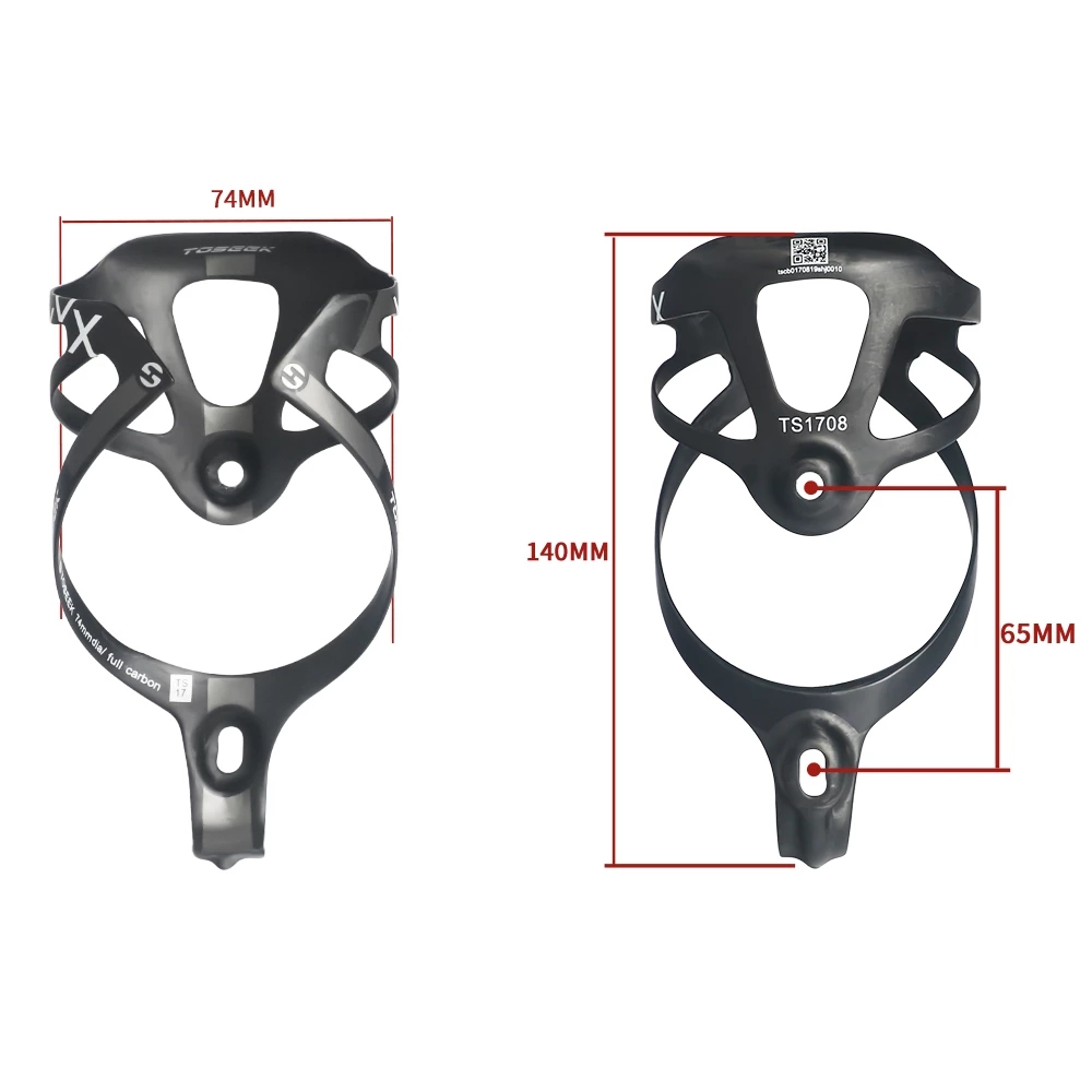 Toseek Full Carbon Fiber Fiets Bidonhouder Mtb Racefiets Fles Houder Xxx Ultra Licht Cyclus Apparatuur Ud Matte
