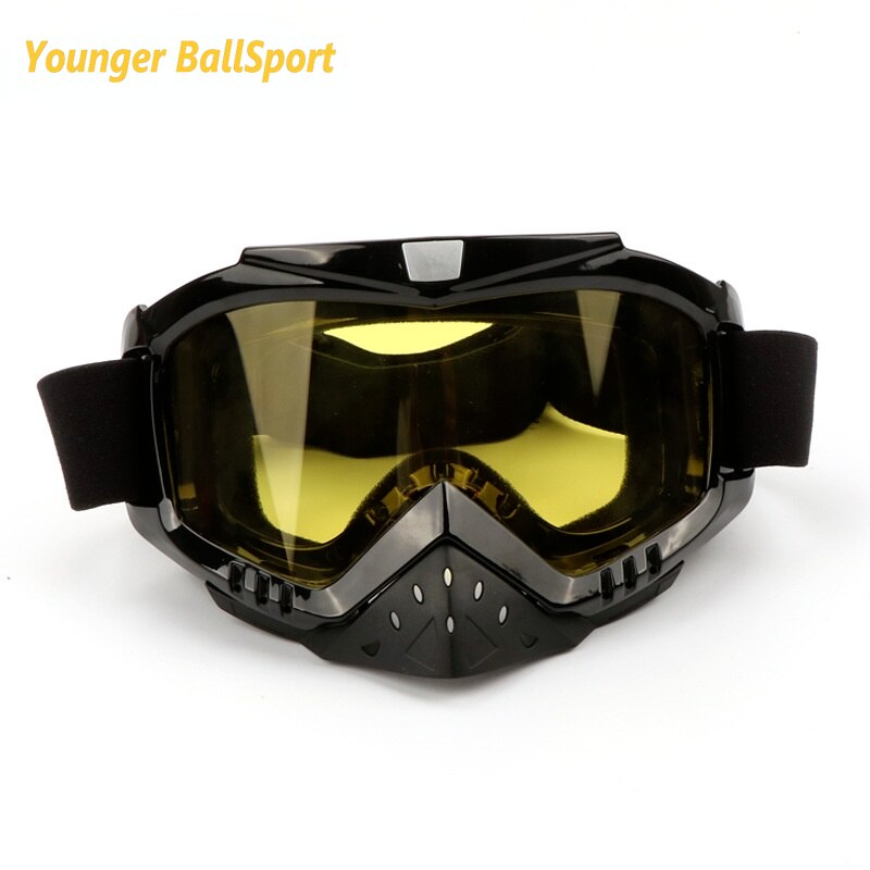 Motorcycle Protective Gears Flexible Cross Helmet Face Mask Motocross Goggles ATV Dirt Bike UTV Eyewear Gear Glasses Ski goggles