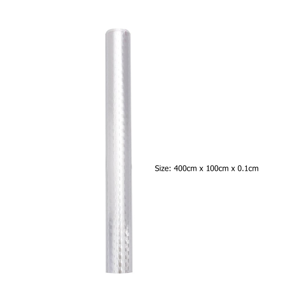 Self-adhesive Heat Resisting Damp-proof Aluminum Foil Paper Grease-proof Oil-proof Leak-proof Wall Sticker Kitchen Su