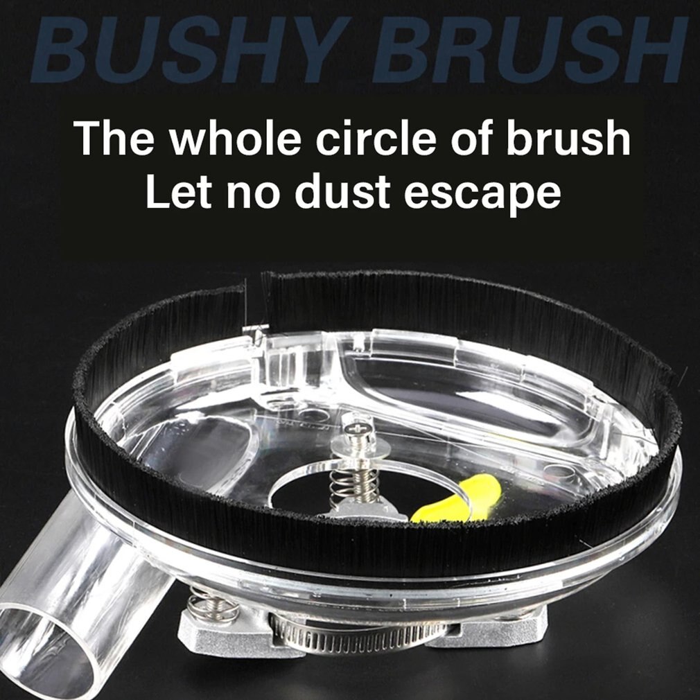 Dust Shroud Dry Grinding Kit Dust Cover For Angle Grinder Hand Grinder Power Tool Accessories Clear Vacuum Dust Cover