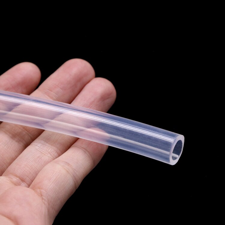 Tube Flexible en Silicone Transparent | 8mm x 11mm OD de alimentaire Non toxique boisson eau caoutchouc tuyau en caoutchouc, lait bière tuyau souple