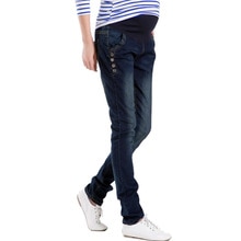 Denim graviditetsbukser jeans graviditetstøj til gravide graviditetsbukser gravid tøj plus size forår