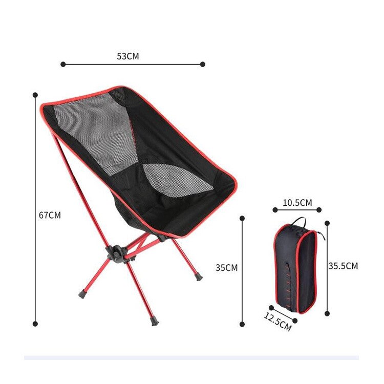 Outdoor Camping Floding Chair Beach Fishing Chair