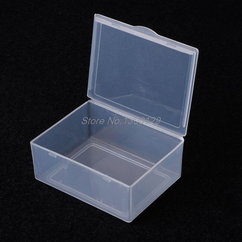 Ronde Clear Plastic Containers Kralen Ambachten Sieraden Display Opbergdozen Case Nov18 &