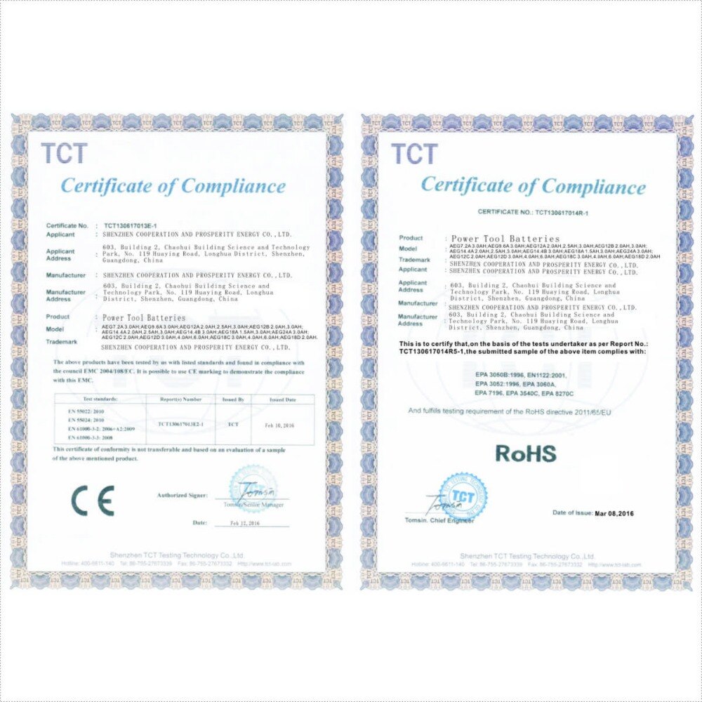 2000mAh 18650 battery pack AEG12C Li-ion Battery 12V Replacement AEG L1215 L1215P L1215R Pro Original Battery pack 12V