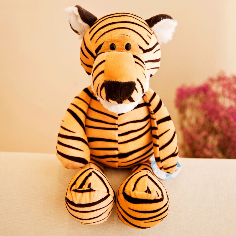 , , imitatie leuke knuffeldier speelgoed leeuw fawn speelgoed jsq , kwaliteitsborging, giften: 35cm / Tiger