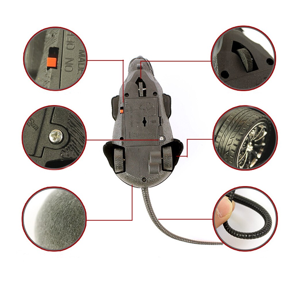 Draadloze Afstandsbediening Elektrische Muis Kunstmatige Rat Cartoon Dieren Muizen Puppy Interactieve Kat Speelgoed Huisdier Producten