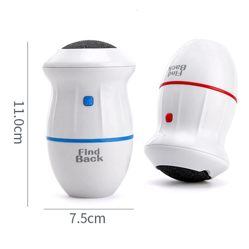 Lima eléctrica para los pies, eliminador de callos al vacío, recargable por USB, para pedicura y piel muerta