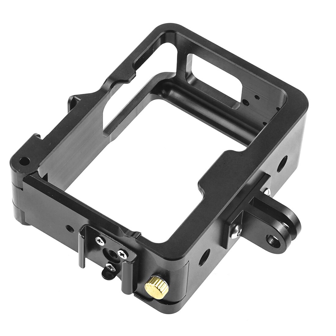 360 Panoramic Camera Frame Cooling Cage Rig Protective Case Cold Shoe 1/4 Mount for Insta360 One R 4K Tripod Adapter Accessories