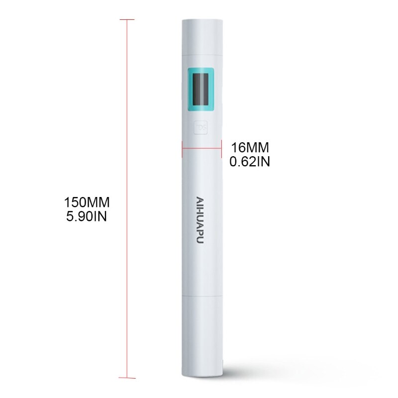 Intelligente watertester met lcd-digitaal display tds-meting